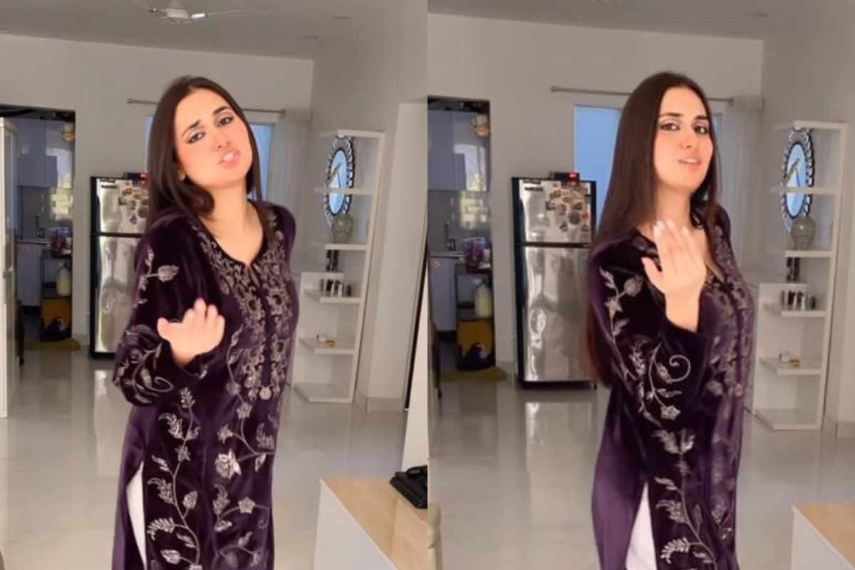 Indian video creator recreates Pakistani woman’s viral Mera Dil Yeh Pukare dance.