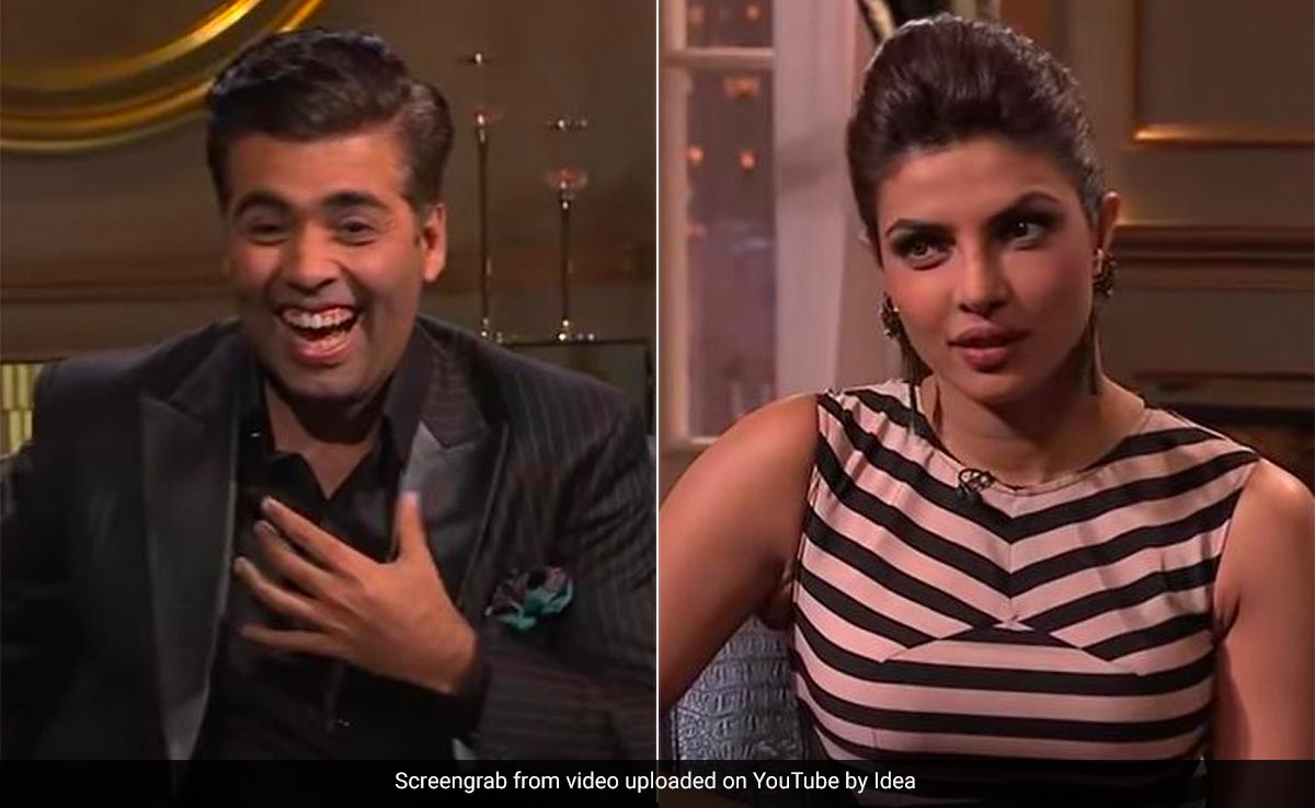 Viral Again: Priyanka Chopra's 2014 Answer To Karan Johar's "Lesbian Encounters" Question